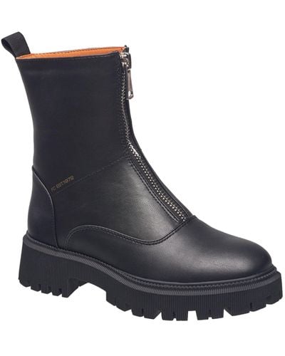 French Connection Julie Lug Boot - Black