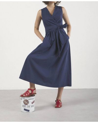 Ottod'Ame Papertouch Abito Dress - Blue