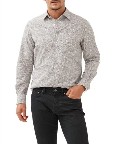 Rodd & Gunn Kimbell Long Sleeve Shirt - Gray
