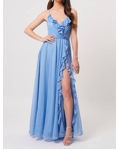Forever Unique Chiara Dress - Blue