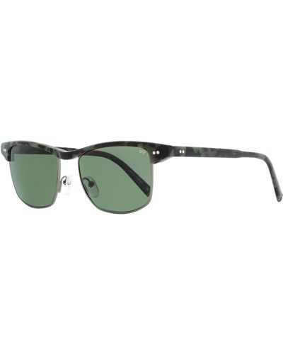 John Varvatos Cash Sunglasses V606 Smoke Tortoise/gunmetal 54mm - Black