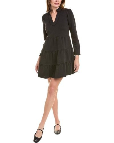 Sail To Sable Fit-and-flare Tunic Dress - Black