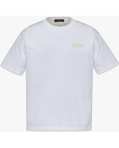 MCM Meta Ocean Logo T-shirt - White