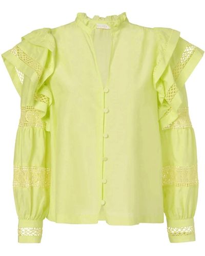 Marie Oliver Talia Blouse - Yellow
