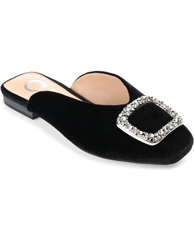 Journee Collection Collection Sonnia Flat - Black