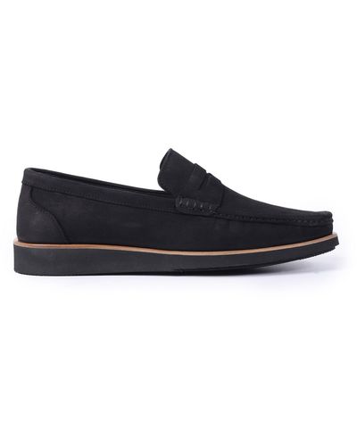 VELLAPAIS Lupin Loafers - Black