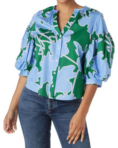 CROSBY BY MOLLIE BURCH Ashby Top - Blue