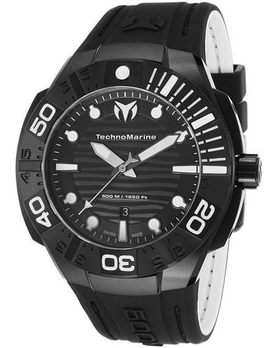 TechnoMarine Reef Dial Watch - Black