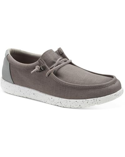 Sun & Stone Padded Insole Slip-on Casual And Fashion Sneakers - Gray