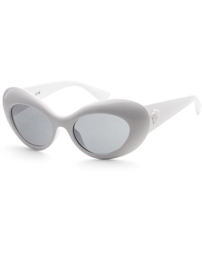 Versace 52 Mm Sunglasses - Metallic