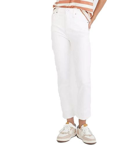 Madewell Curvy Perfect Vintage Skinny Jeans - White