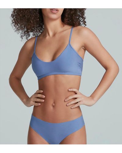 Commando Butter Bralette - Blue