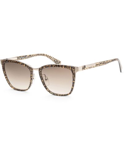Longchamp 54mm Sunglasses Lo643s-211 - Metallic