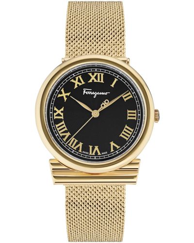 Ferragamo Gancini Bracelet Watch - Metallic