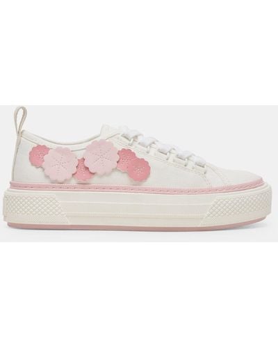 Dolce Vita Robbin Sneakers Pink Canvas