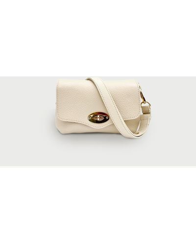 Apatchy London The Maddie Olive Leather Bag - Natural