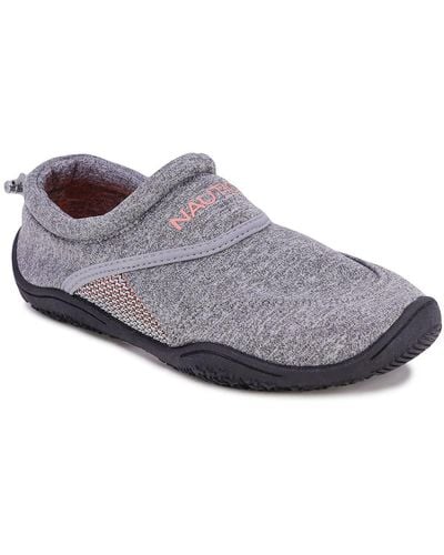 Nautica Nylon Water Shoe Athletic And Training Shoes - Gray