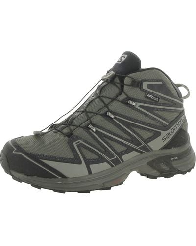 Salomon X Chase Waterproof Ankle Hiking Boots - Gray