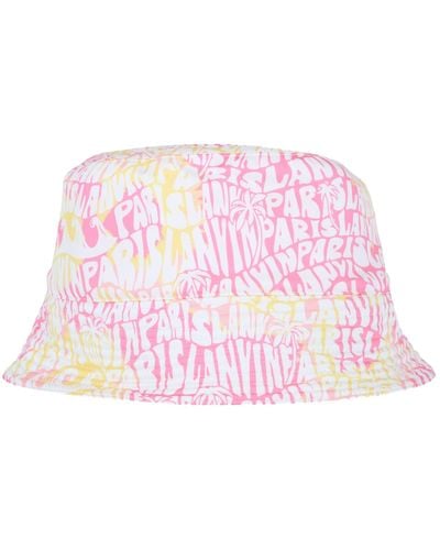 Lanvin Reversible Logo Bucket Hat - Pink