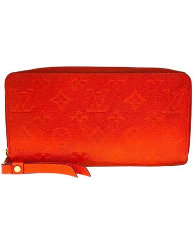 Louis Vuitton Zippy Leather Wallet (pre-owned) - Red