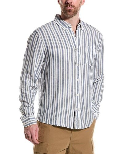 Slate & Stone Linen-blend Shirt - Gray
