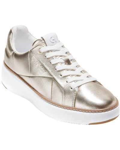 Cole Haan Gp Topspin Leather Sneaker - White
