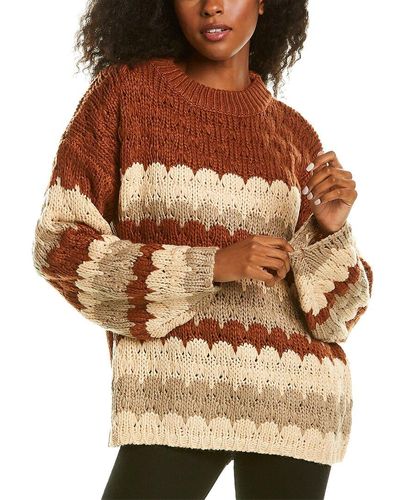 Kerrick Chunky Sweater - Brown