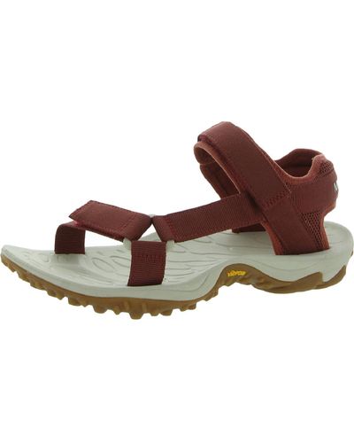 Merrell Kahuna Web Ankle Strap Comfort Slingback Sandals - Brown