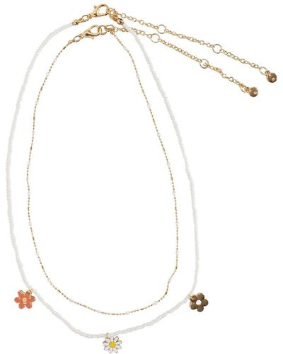 Roberta Roller Rabbit Marlis Necklace Set - White