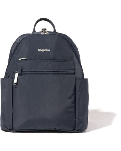Baggallini Anti-theft Vacation Backpack - Blue