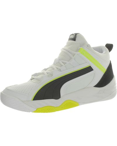 PUMA Rebound Future Evo Core Gym Fitness Athletic And Training Shoes - Gray