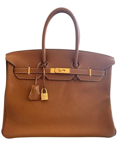 Hermès Birkin 35 Bag - Brown