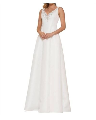Marsoni by Colors A Line Mother Of The Bride Gown - White