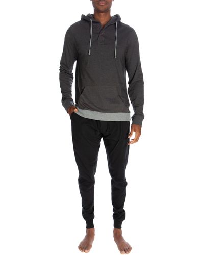 Unsimply Stitched Loungewear Combo - Black