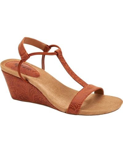 Style & Co. Mulan T-strap Sandals - Natural