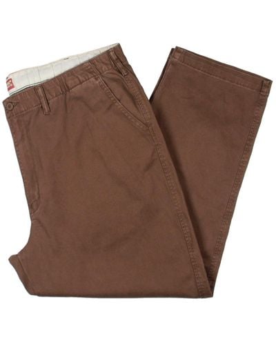 Levi's Xx Tapered Mid-rise Chino Pants - Brown