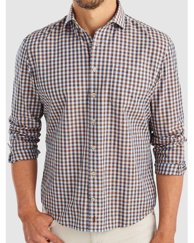 Johnnie-o Wooster Hangin Out Button Down Shirt - Blue
