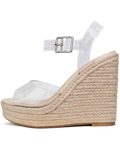 Fortune Dynamic Almost There Espadrille Wedge Sandal - Natural