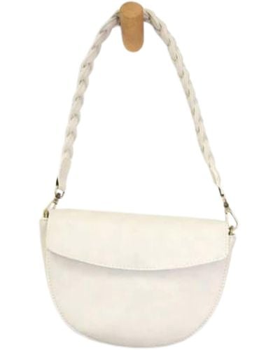 Joy Susan Luna Crossbody Bag - White