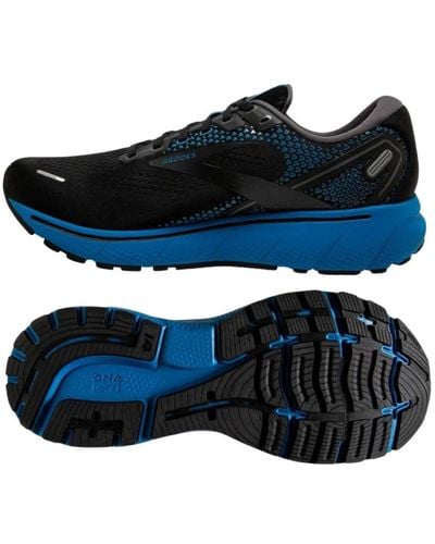 Brooks Ghost 14 Running Shoes - 2e/wide Width - Blue