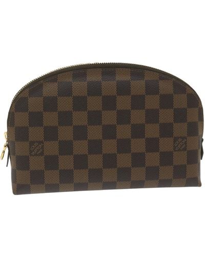 Louis Vuitton Cosmetic Pouch Canvas Clutch Bag (pre-owned) - Green