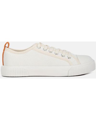 LONDON RAG Sway Chunky Sole Knitted Textile Sneakers - Natural