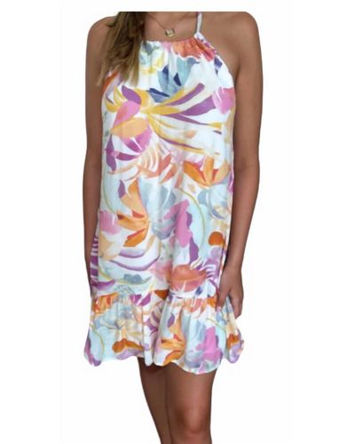 Z Supply Rooftop Palm Mini Dress - Multicolor