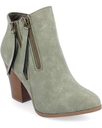Journee collection vally shop women's ankle boots
