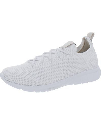 Nisolo Knit Athleisure Casual And Fashion Sneakers - White