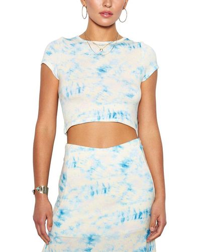 Tart Collections Kylie Short Sleeve Top - Blue