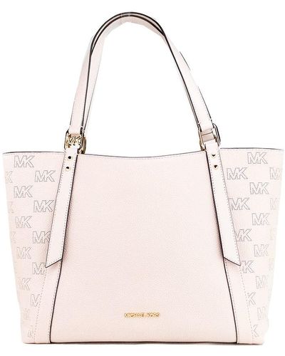  Michael Kors Edith Large Saffiano Leather Tote (Soft Pink) :  Clothing, Shoes & Jewelry