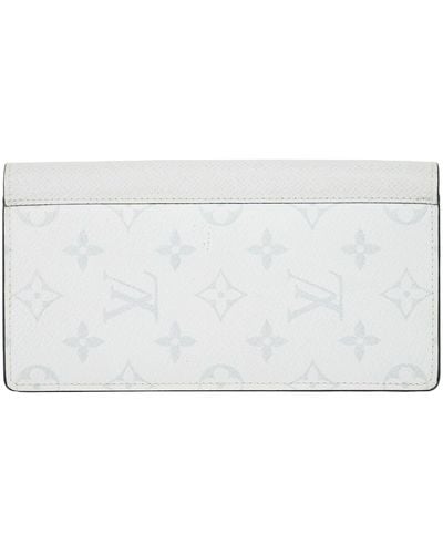 Louis Vuitton Brazza Leather Wallet (pre-owned) - White