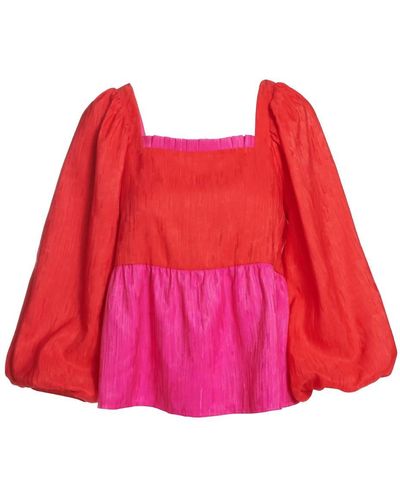 CROSBY BY MOLLIE BURCH Jamey Top - Red