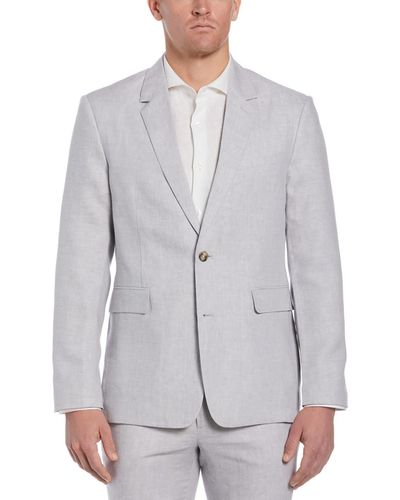 Cubavera Delave Linen Classic Fit Sportcoat - Gray